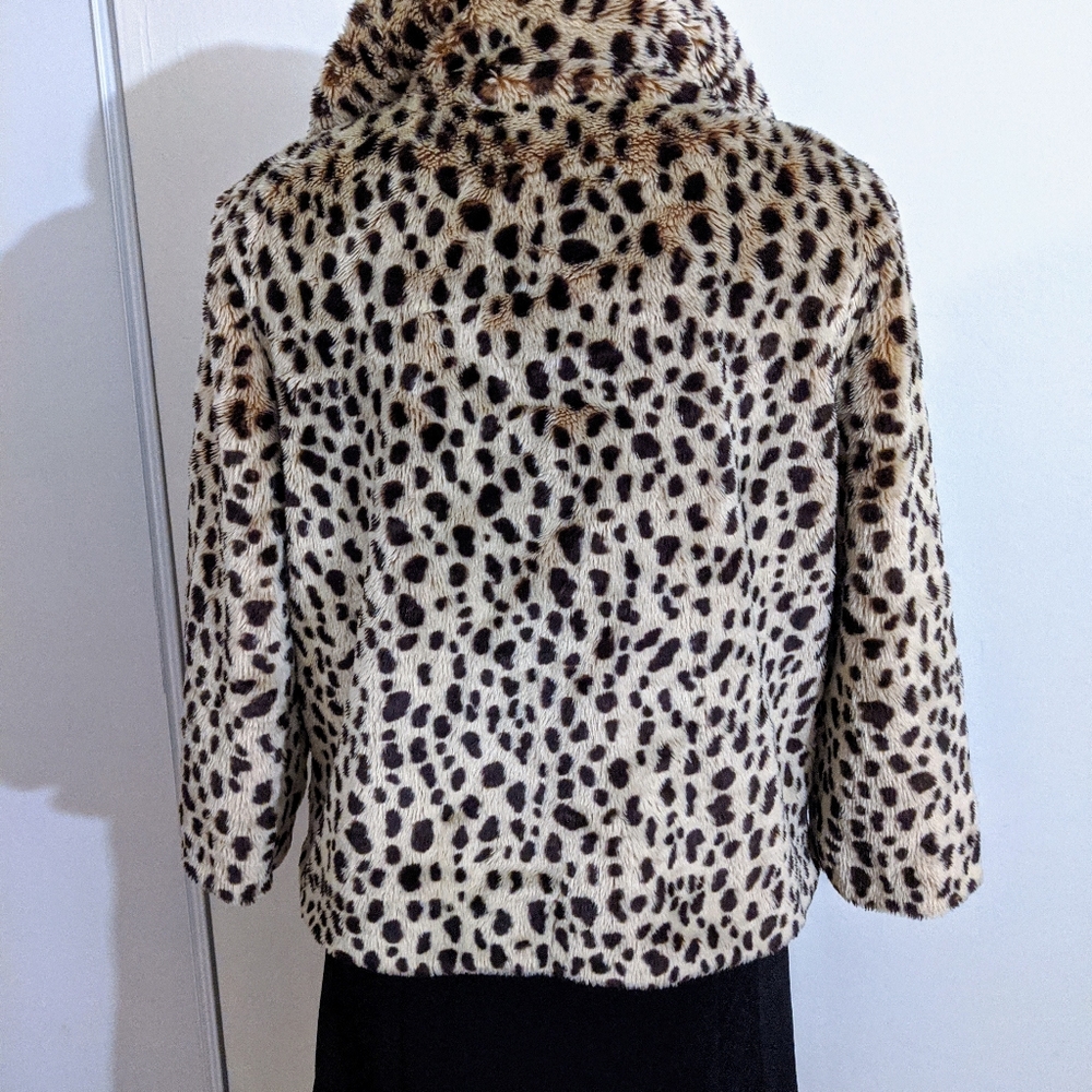 Leopard jacket size large - Picture 4 of 4